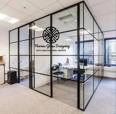 Shower Cabin l Tempered Glass l Aluminium Windows l Glass Partition