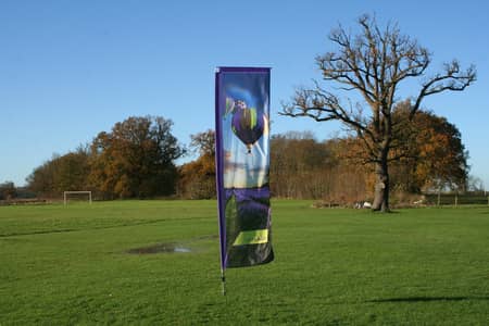 12 FT Pakistan Feather Flag with Pole | Outdoor Display Flag
