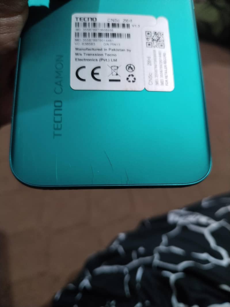tecno camon 50 pro 6