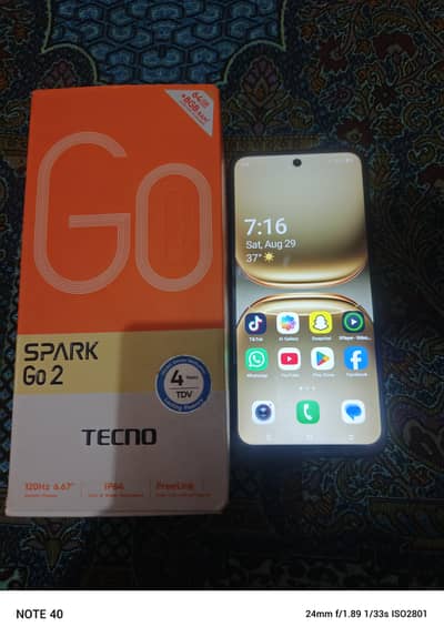 Techno  SPARK GO2