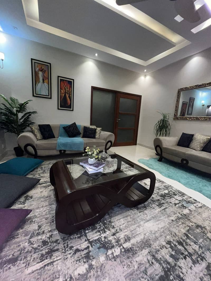 Premium Cherry sofa set with table 1