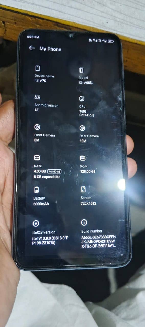 Itel A70 2