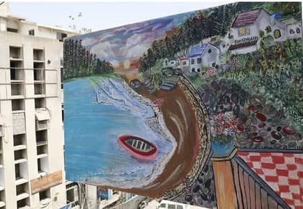 beautiful art canvas painting