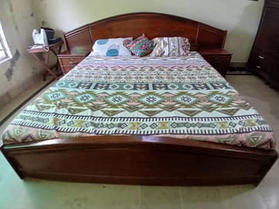 Wooden Double Bed