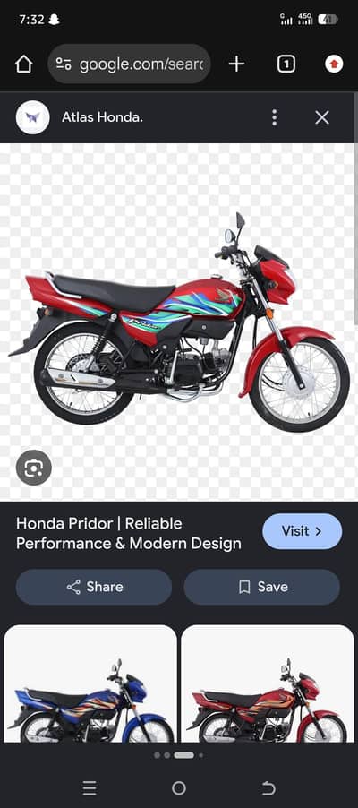 Honda pridor 100cc