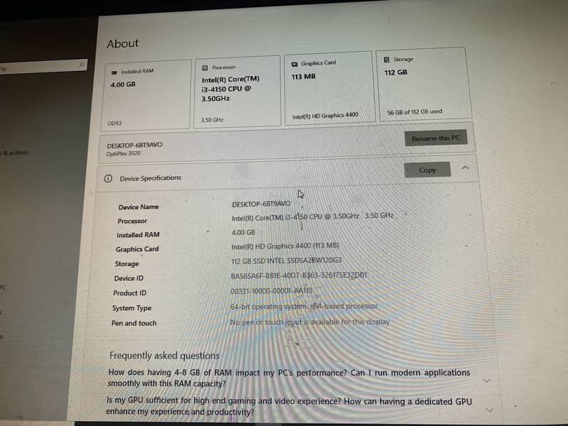 Dell pc full set up 1