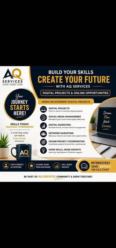Online work and part time work available for males and females