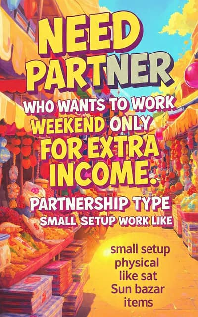 Need Energetic Individual