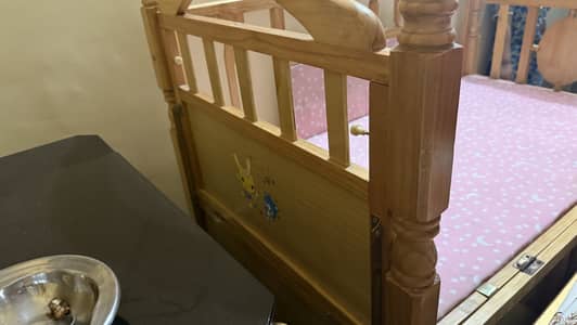 Wooden Baby cot