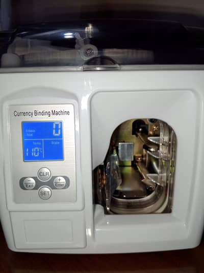 CURRENCY COUNTING AND BINDING MACHINE AS NEW
