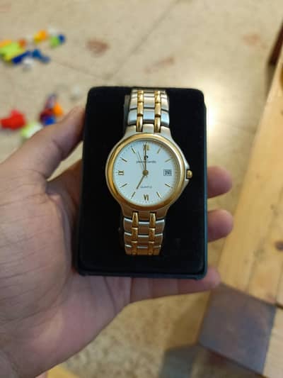 Pierre Cardin Two-Tone Vintage Quartz Watch (With Original Box)