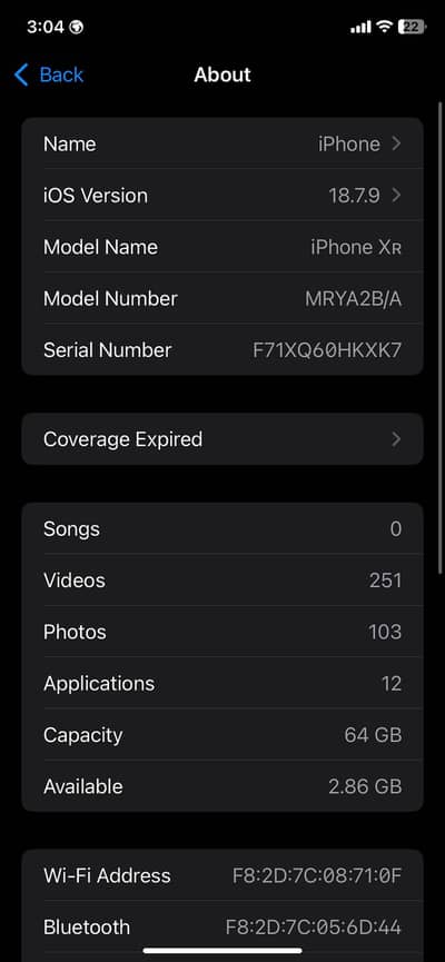 Apple iPhone XR