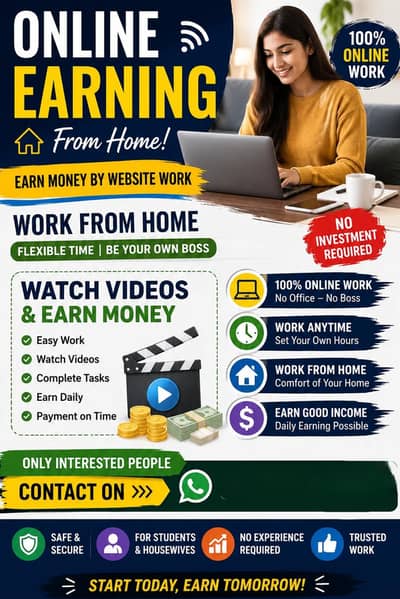 Earn Money Online From Home – Start Today!