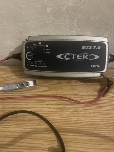 CAR  12V 7A fully automatic battery charger. MADE IN SWEDEN
