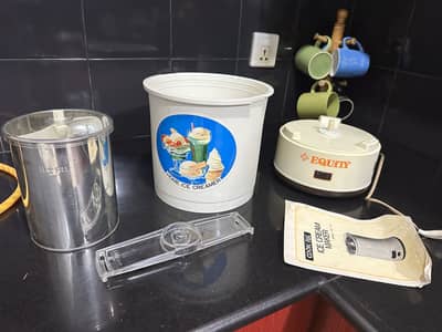 Retro made In Japan 1970/80 Equity ice cream maker