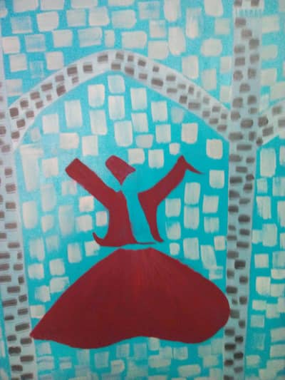 Sufi Oil Painting