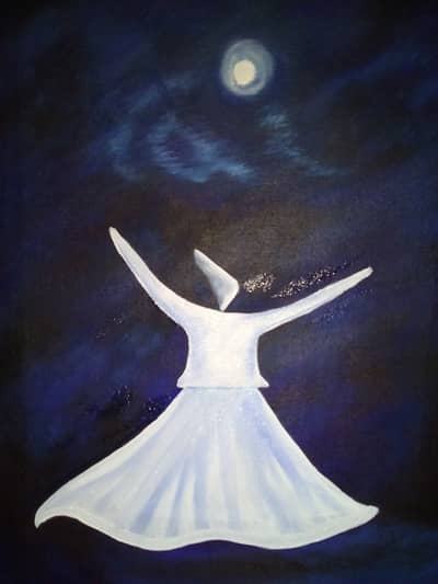 Sufi Oil Painting