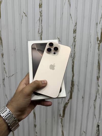Apple iPhone 16 Pro Max PTA approved 256gb                 13 14 15 17