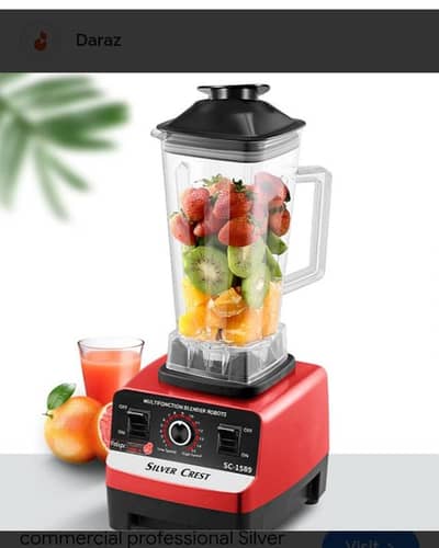 Silver Crest SC-1589 Heavy Duty Blender & Grinder