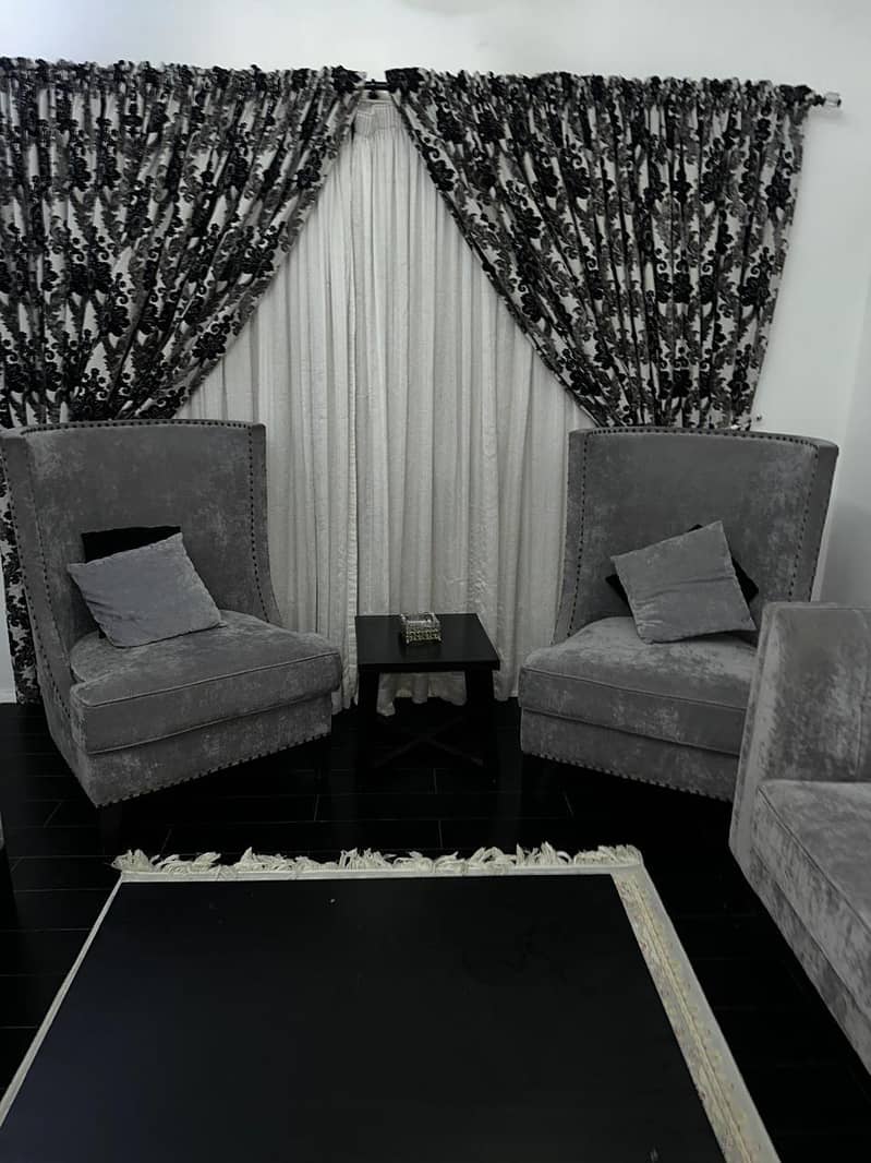 Eight seaters sofa with center Table 2