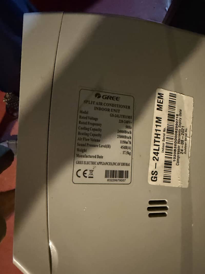 2 ton Gree ac 1