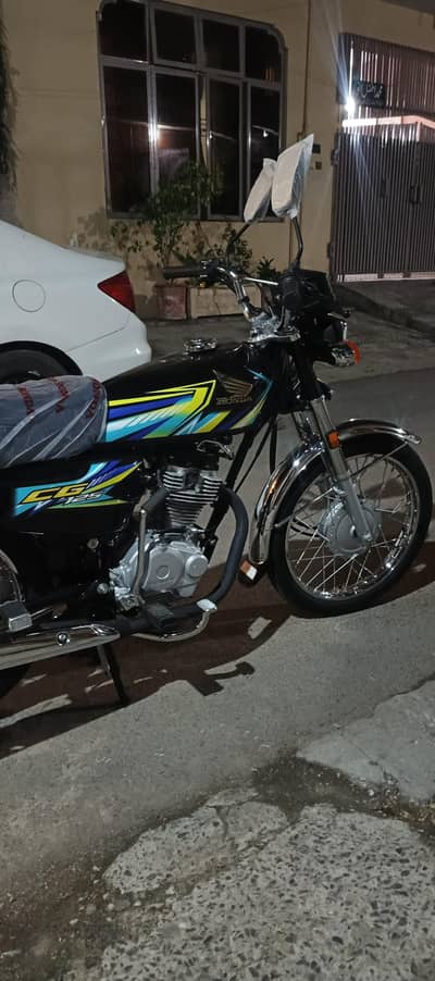 Honda CG 125 | Model 2026 | Black Color | 200 KM Use Bike Black Honda