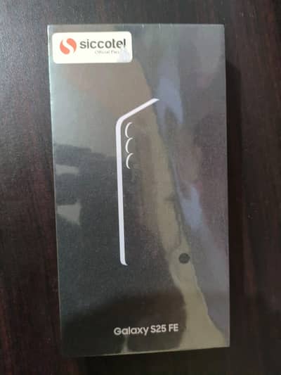 Samsung Mobile S25 FE PTA BOX PACK NON ACTIVE 8/256