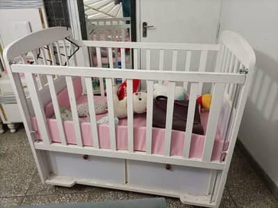 Baby cot wooden
