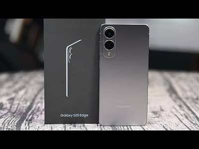 Samsung Mobile S25 Edge 12/256 Non Pta Non Active box pack