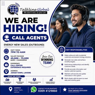 Calling Agents Required | Call Center Job | Jobs in Lahore | Jobs
