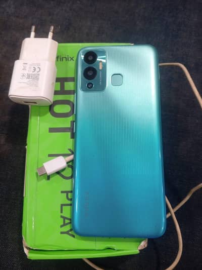 Infinix Hot 12 Play 4/64 with complete accessories