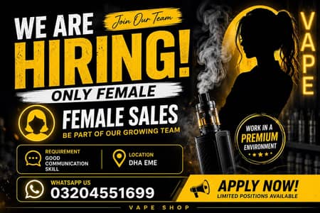 Vape shop employe