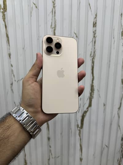 Apple iPhone 16 pro max PTA approved 256gb                   14 15 17