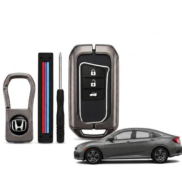 Metal Zinc Alloy Key Cover Honda Civic 2018
