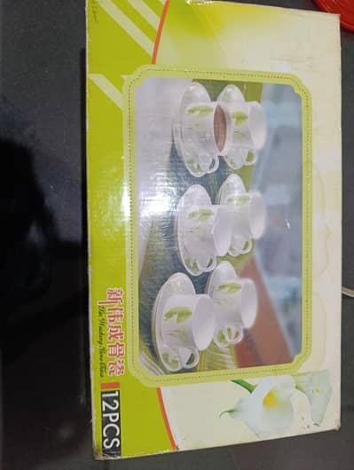 6 pieces cup saucer set