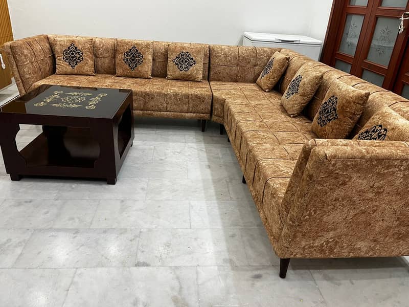 L shape sofa 1