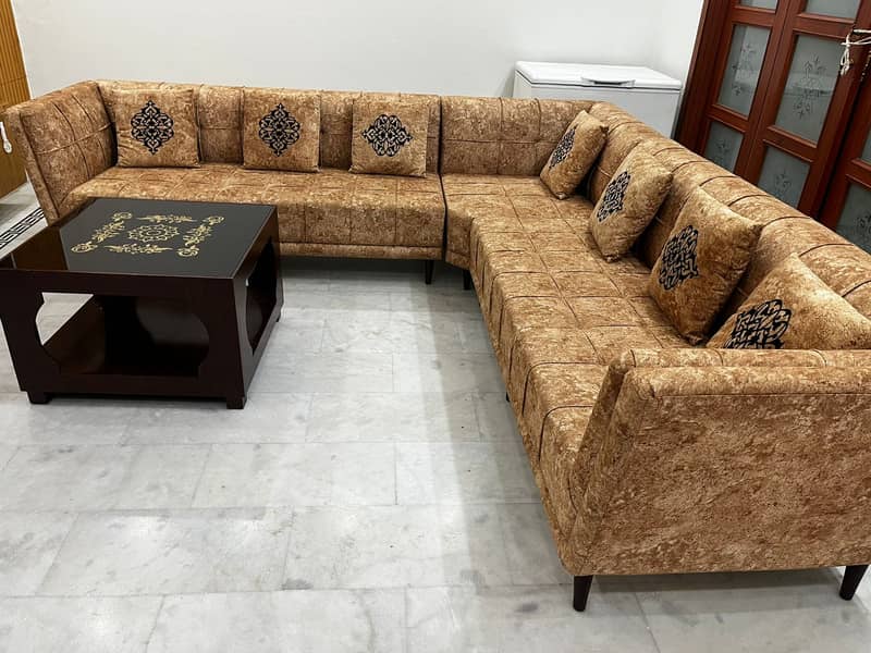 L shape sofa 2