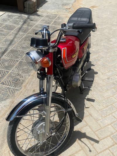 Honda 125 CG model 1987 for sale 03,06, 47, 57,753