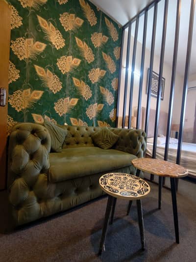 1 bed studio fully furnished available for rent on monthly basis