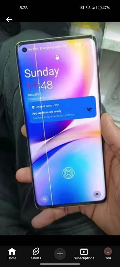 One Plus 8t 12gb to 256gb
