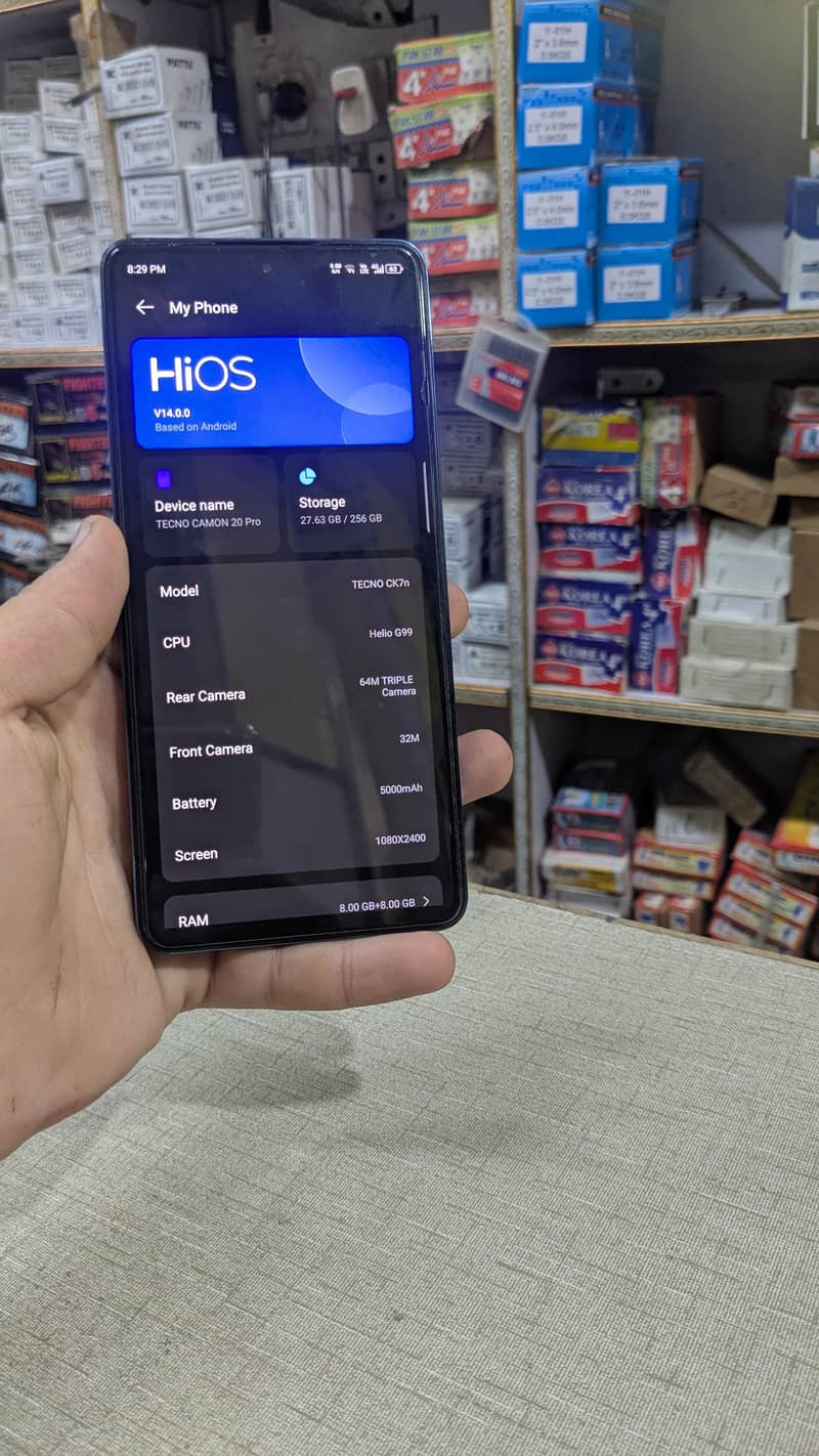 tecno camon 20 pro 6