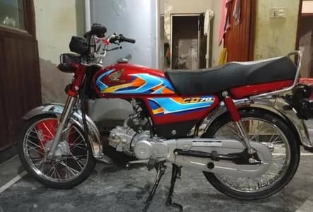 Honda cd 70 2026 model only 1800dirve barnd new condition urgent sale