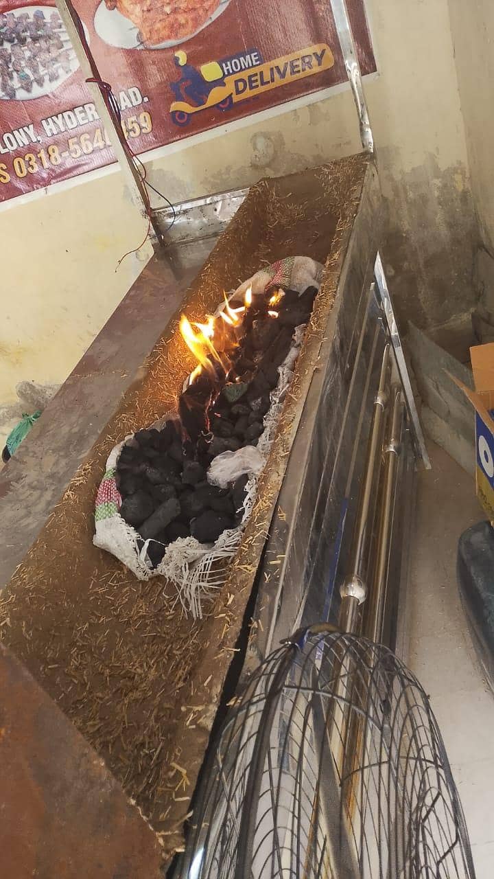 Resturent BAR B Q  coocking setup 2