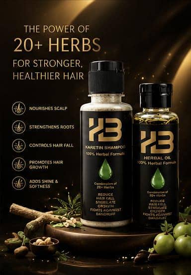 Herbal Hair oil & shampo