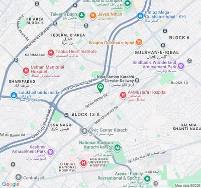 Flat For Sale Gulshan E Iqbal Block 13-D2