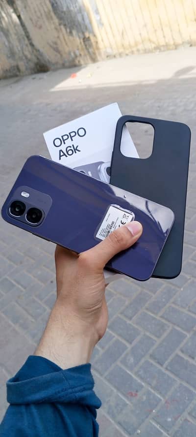 OPPO A6k just box open