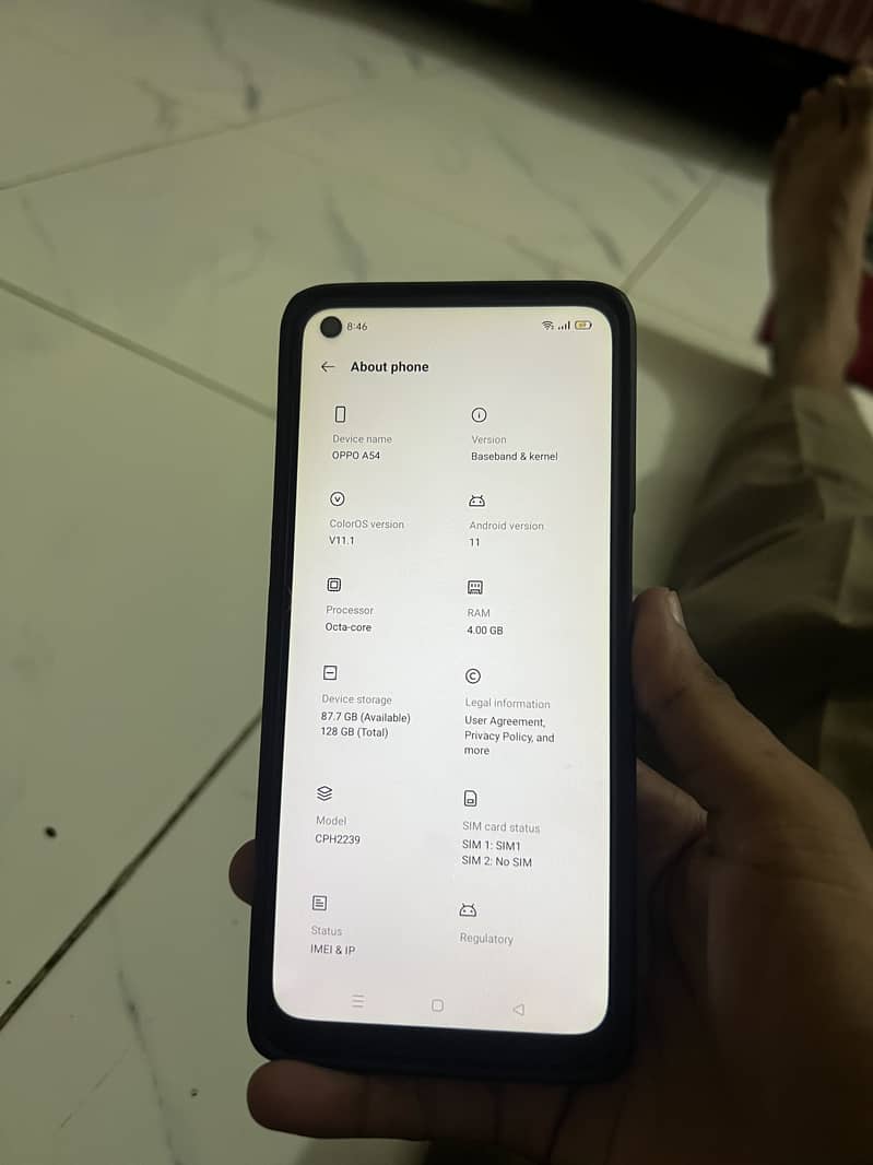 OPPO A54 0