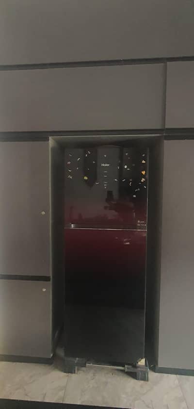 Selling Haier refrigerator due to renovation.