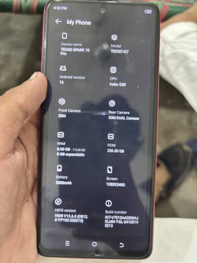 Techno Official PTA mobile with box charger