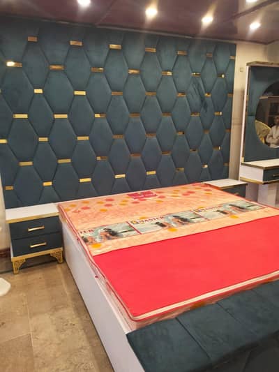 bedroom 4 pesis set Turkish style new condition